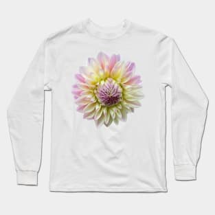 Coralie Dahlia Flower Long Sleeve T-Shirt